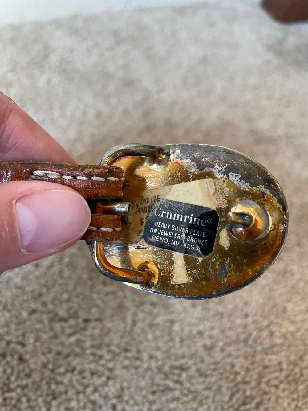 Crumrine genuine tooled